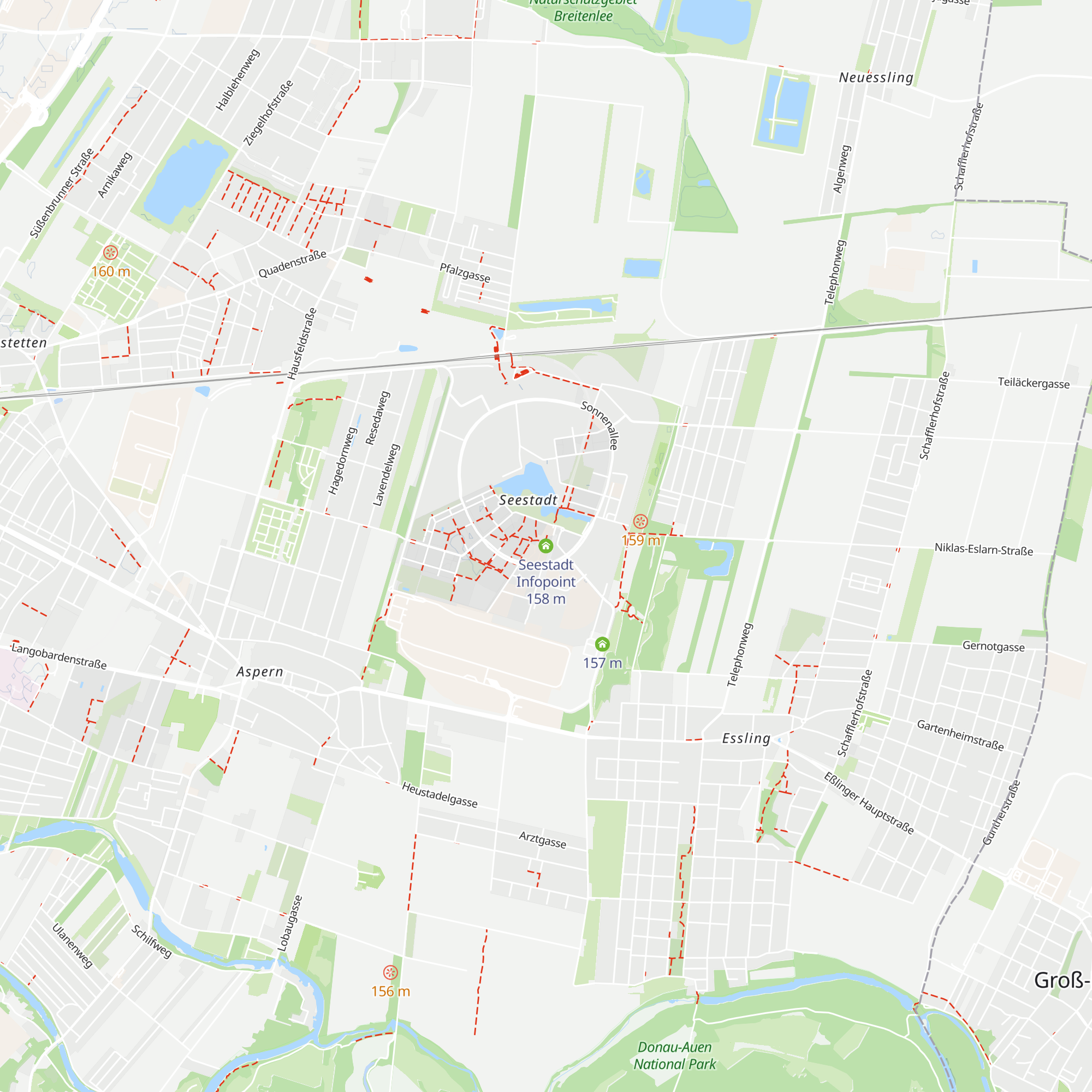 Seestadt Infopoint map