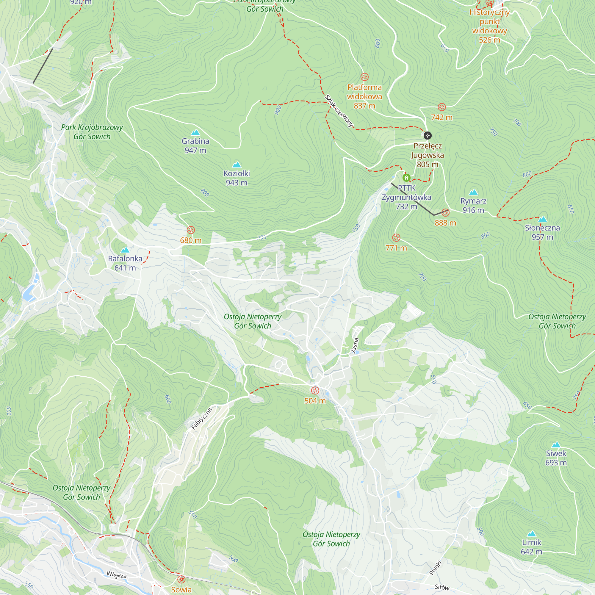Chata Ale Lipa map