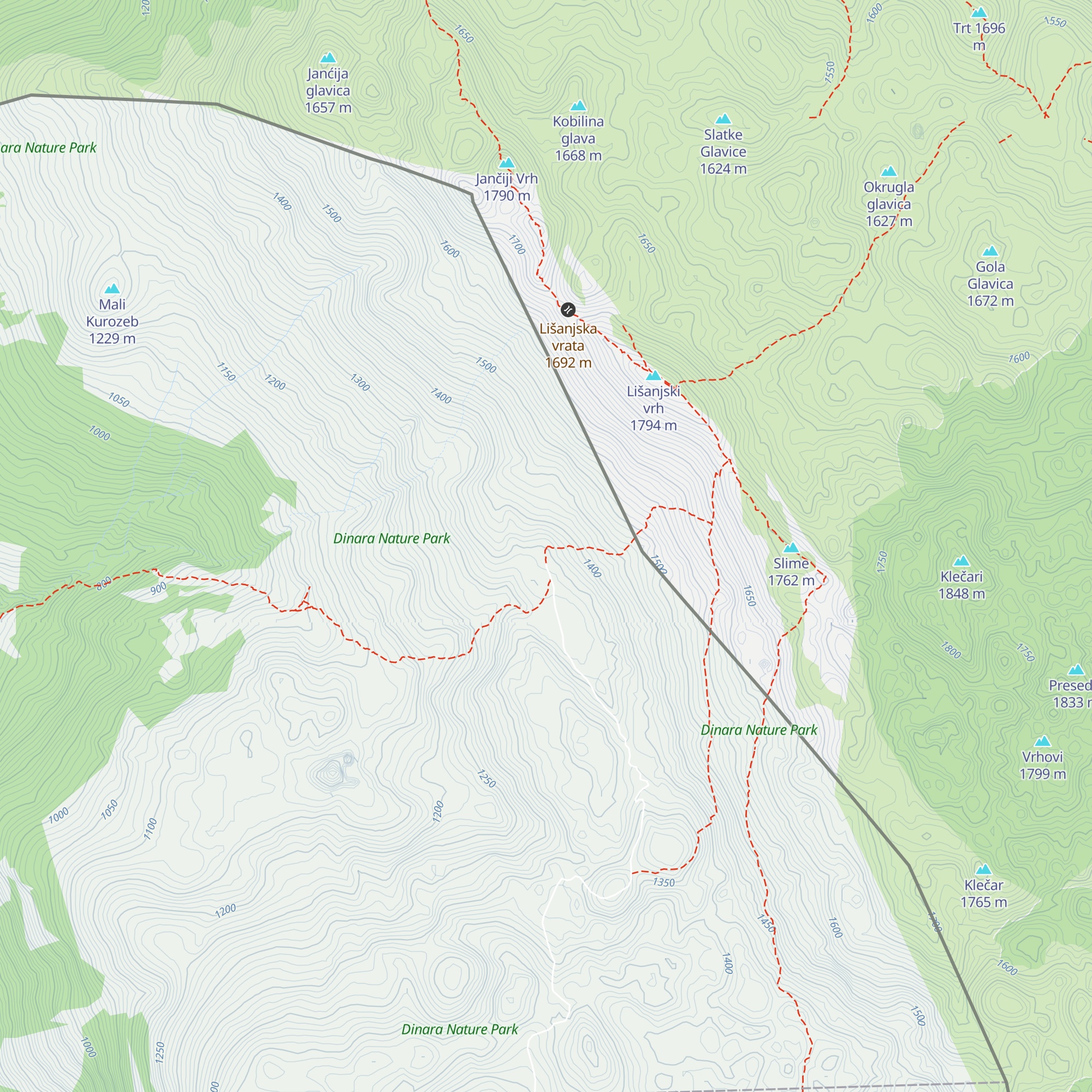 Rupe map