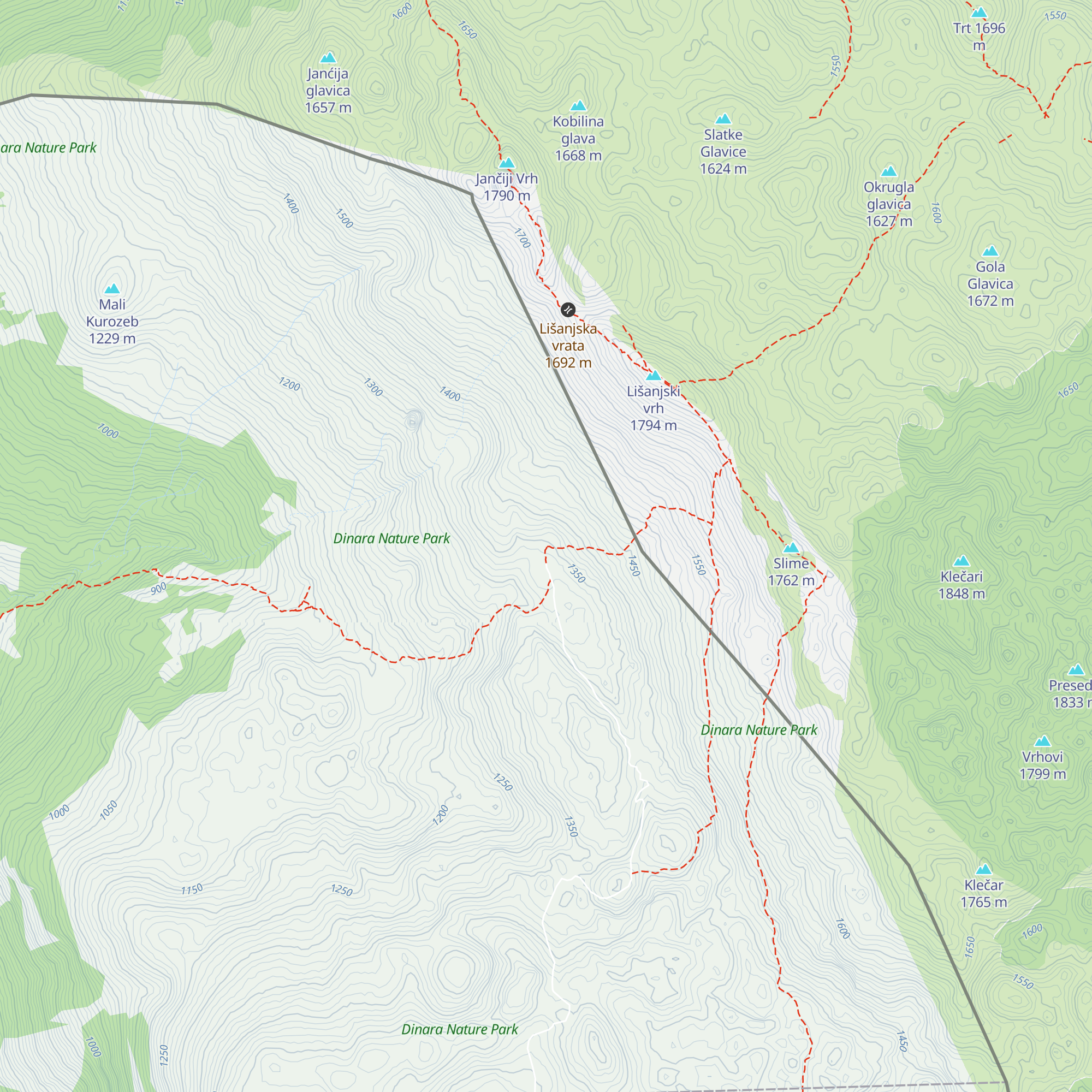 Rupe map