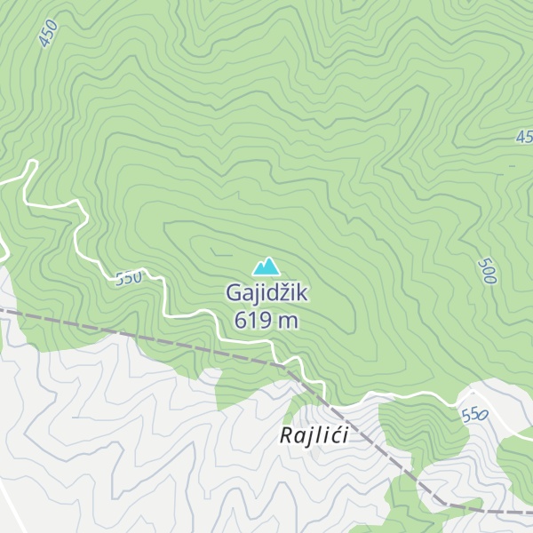 Map of Gajidžik