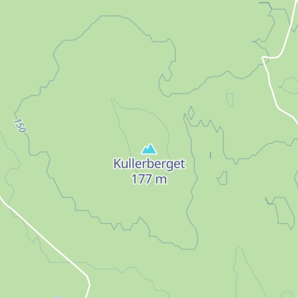 Map of Kullerberget