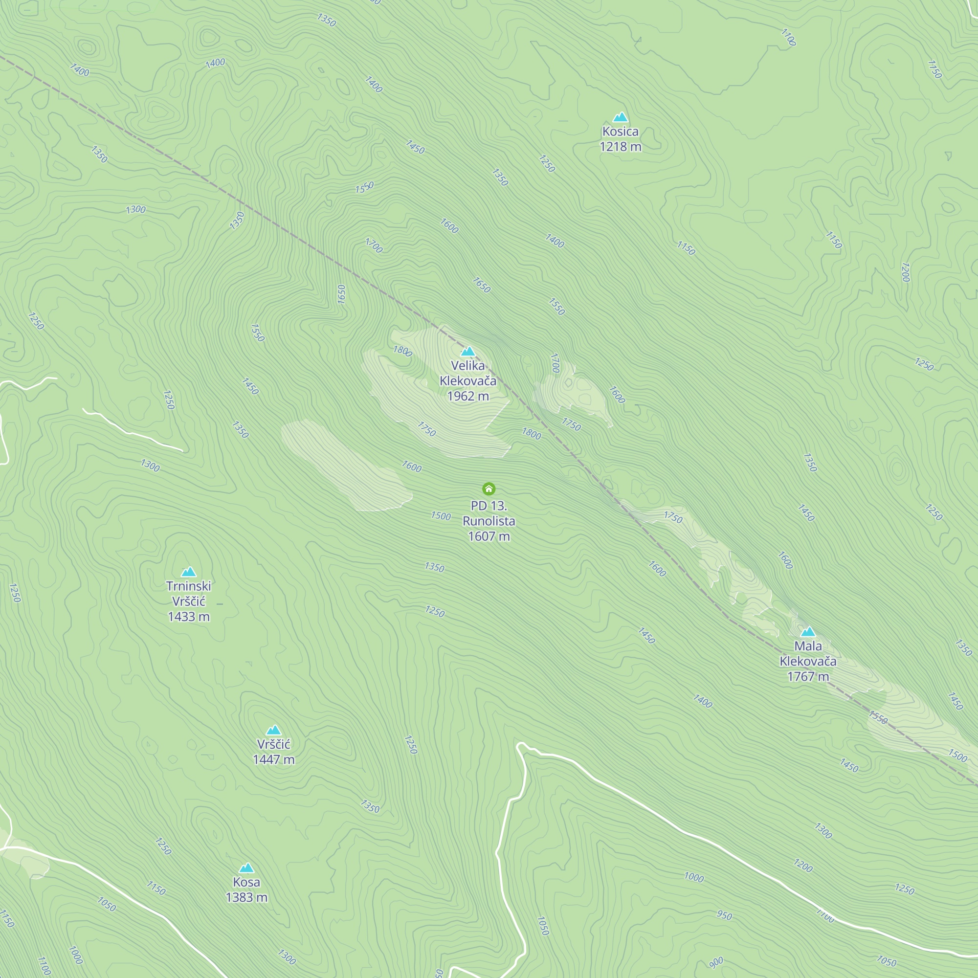 PD 13. Runolista map