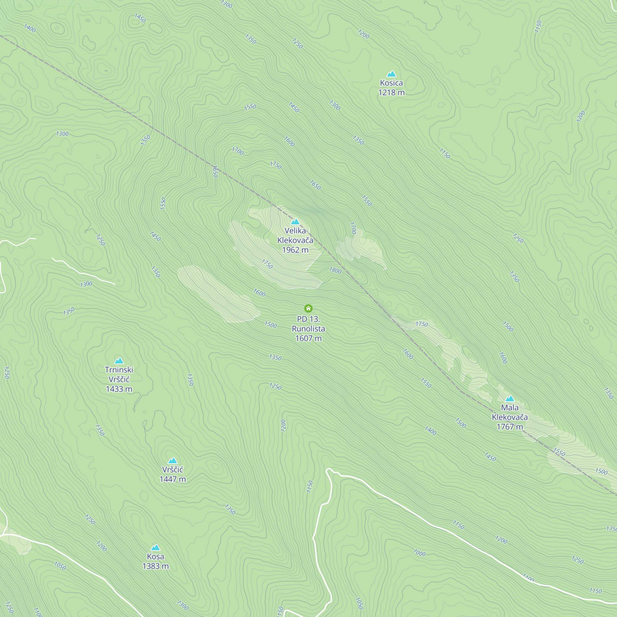 PD 13. Runolista map