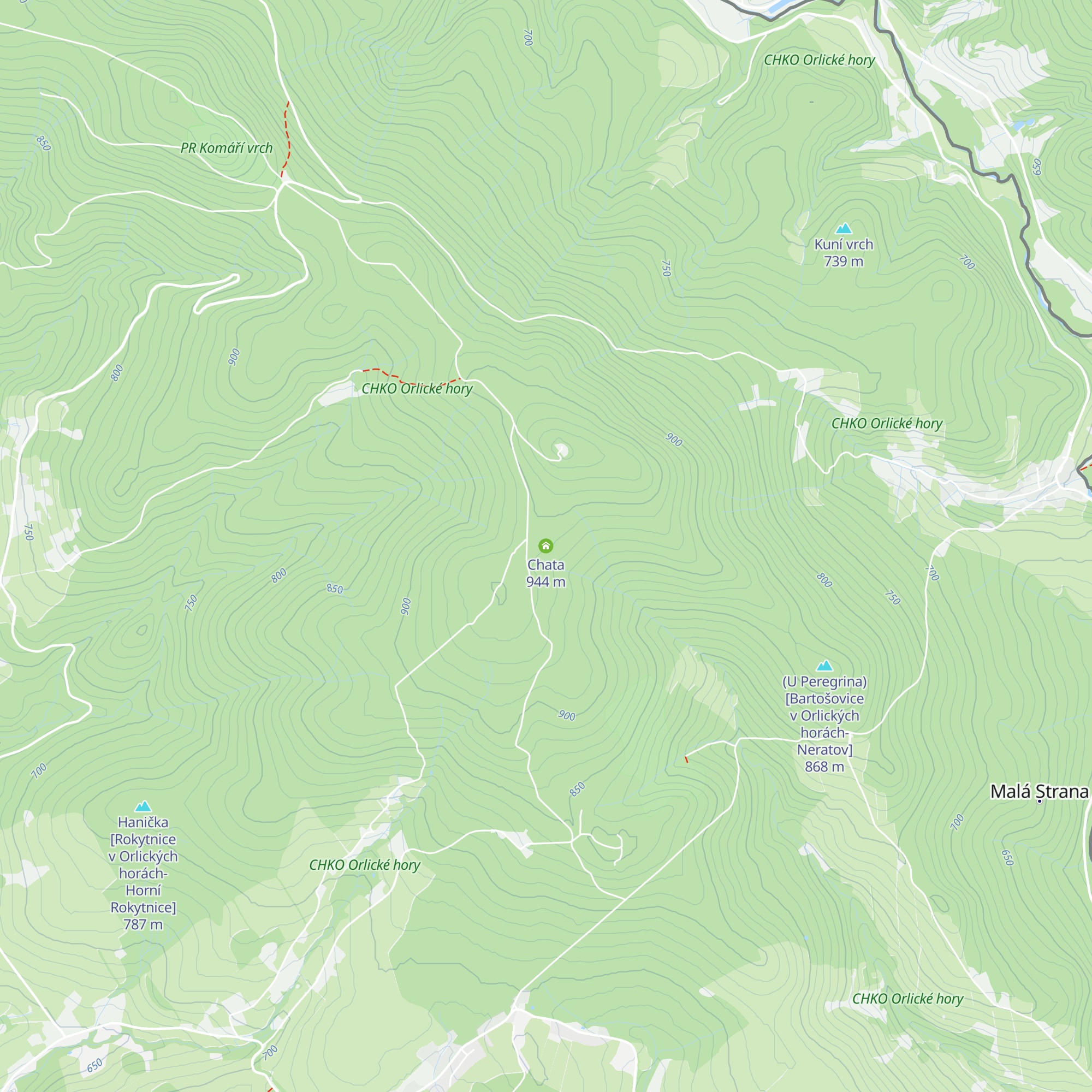 Chata map