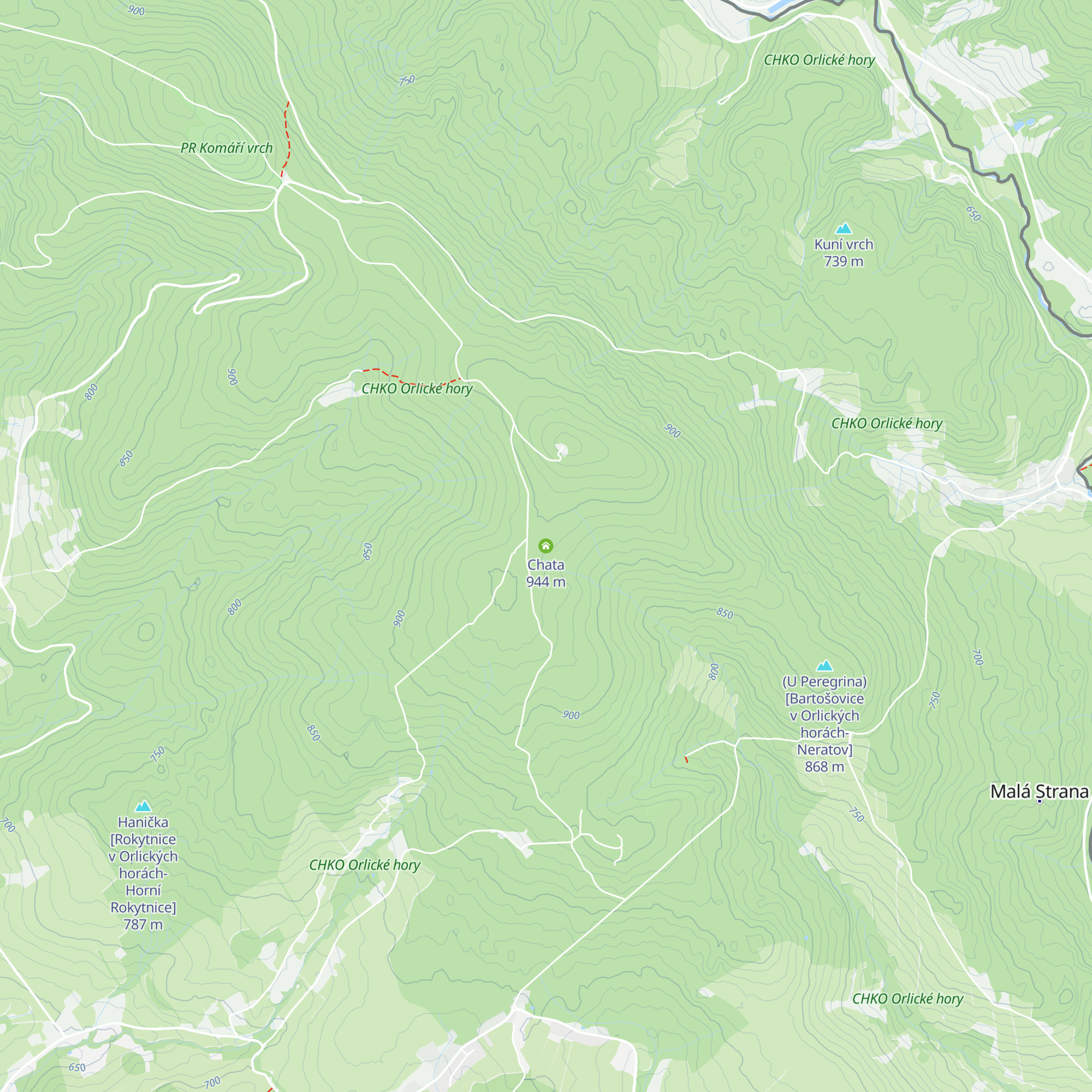 Chata map