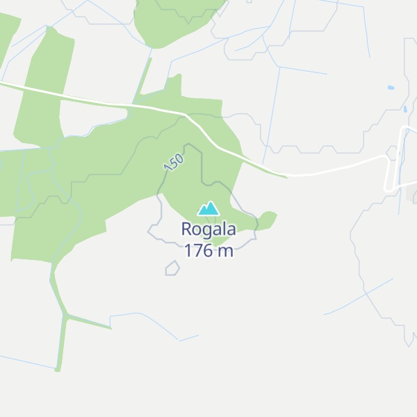 Map of Rogala