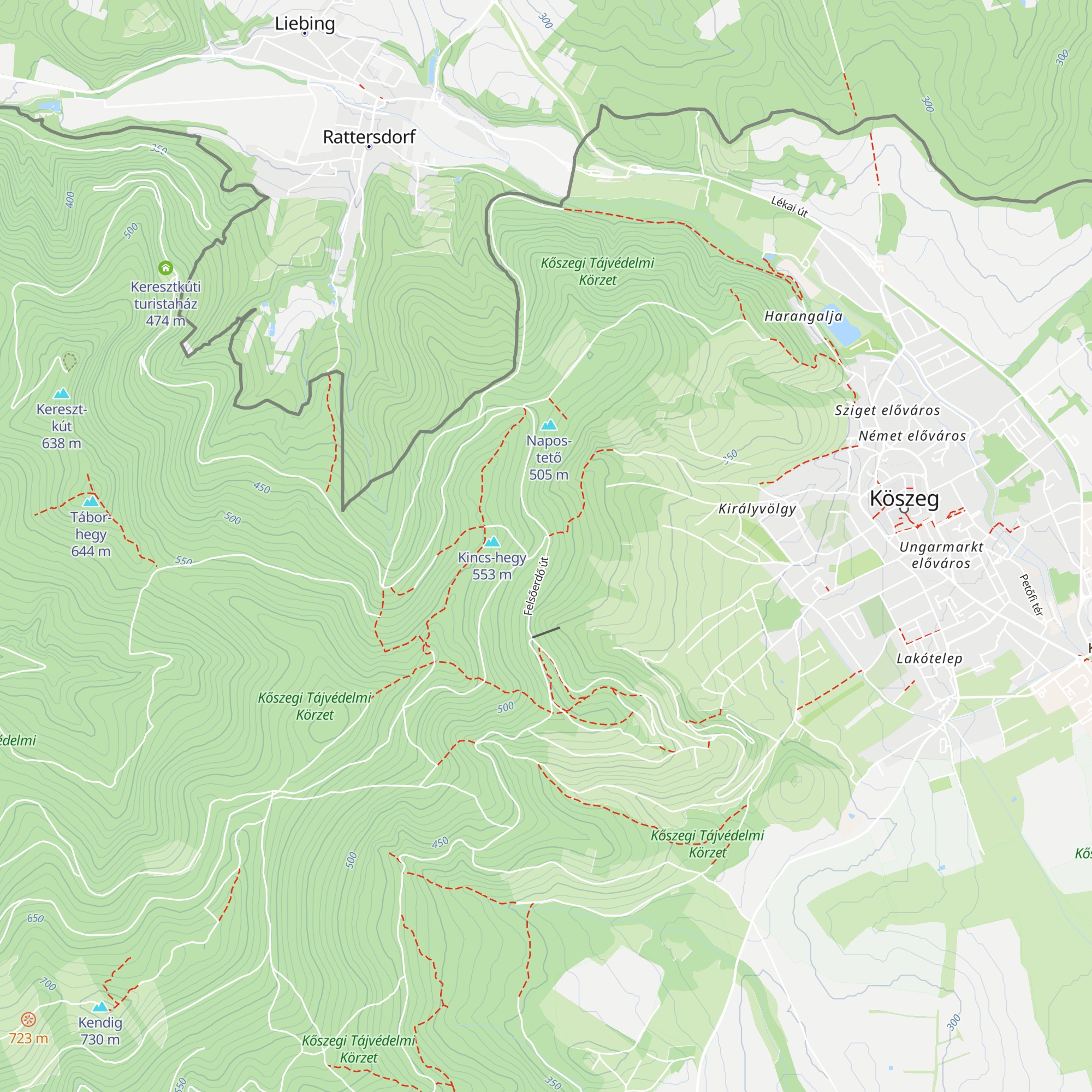Kincs-büfé map