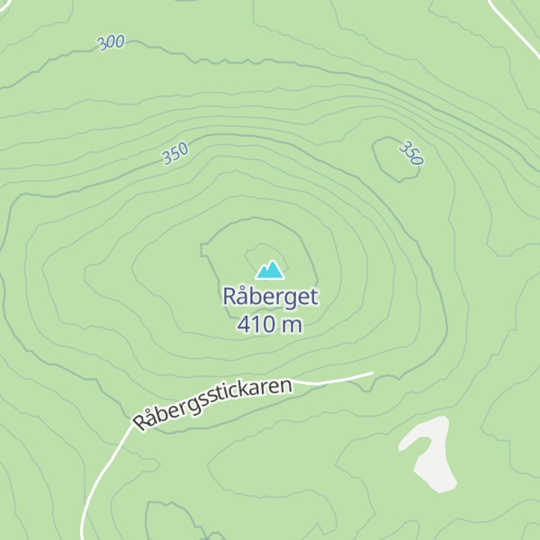 Map of Råberget