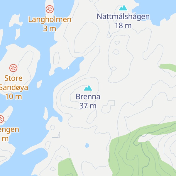 Map of Brenna