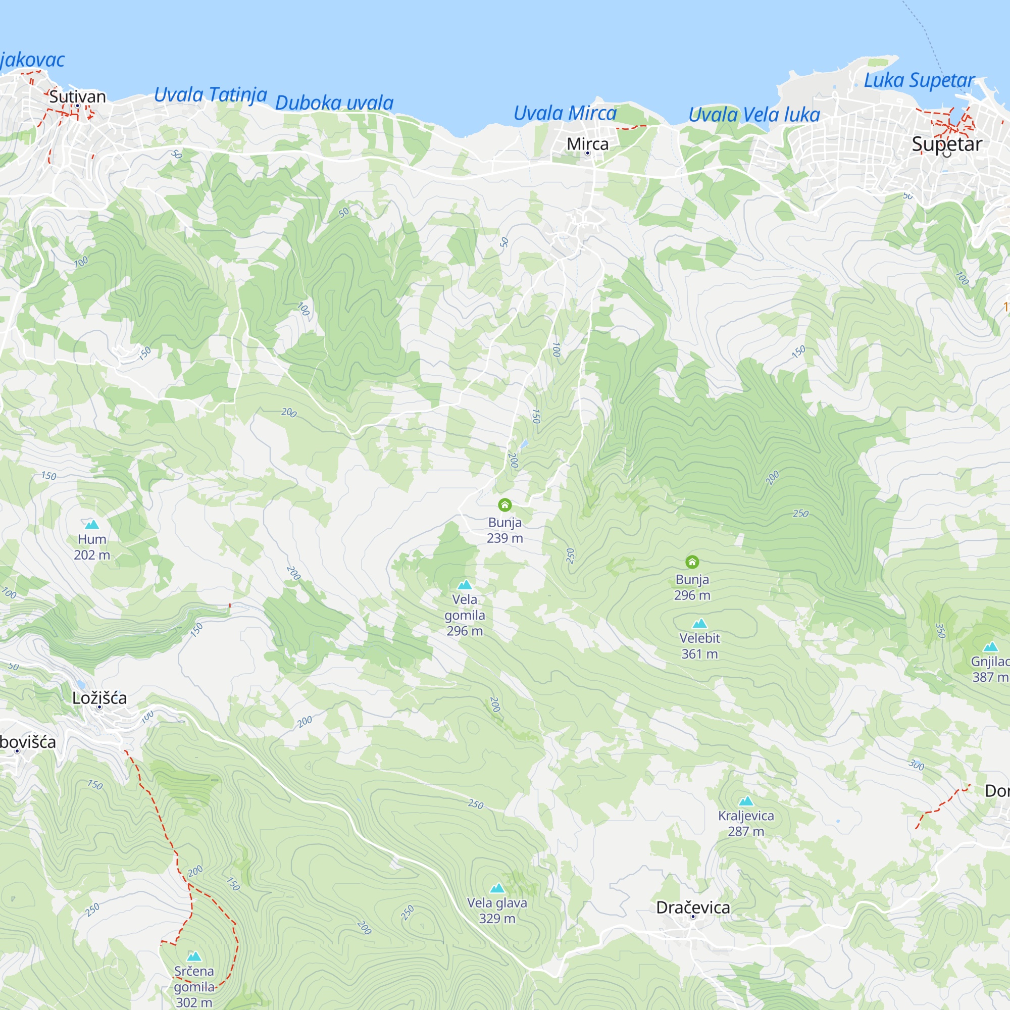 Bunja map