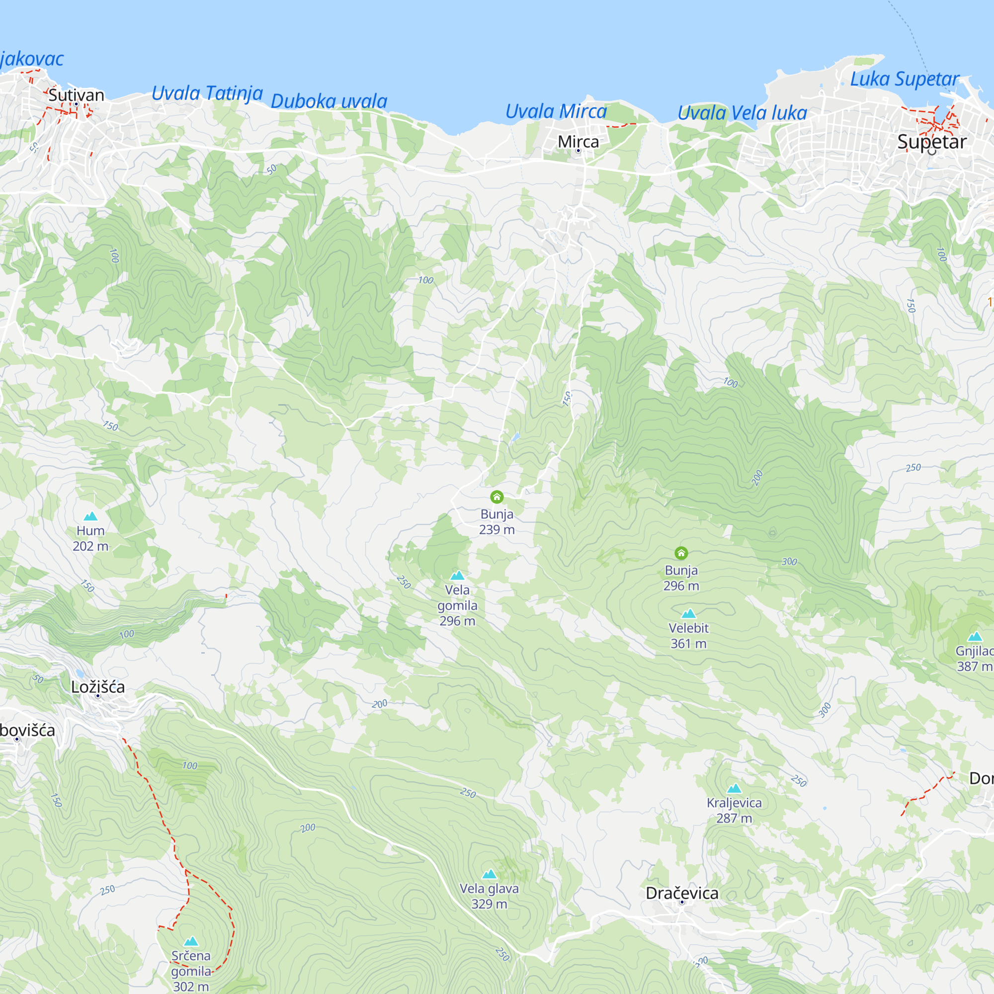 Bunja map