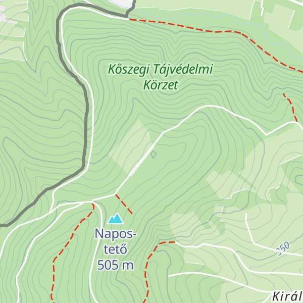 Map of Pintér-tető