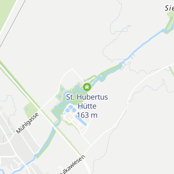 Map of St. Hubertus Hütte