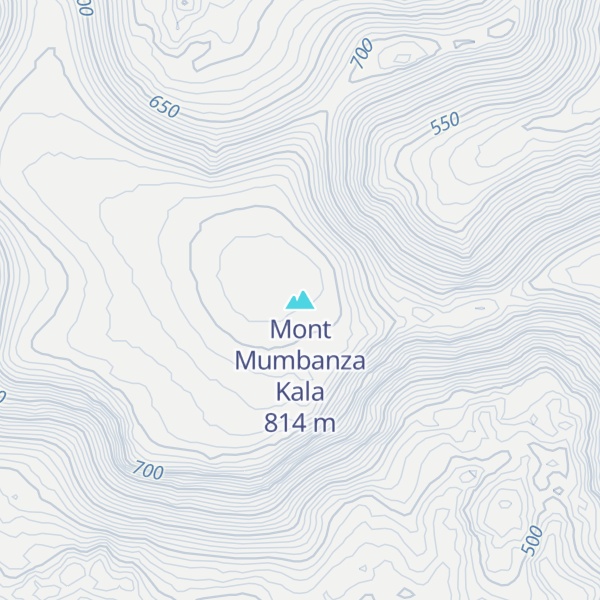 Map of Mont Mumbanza Kala