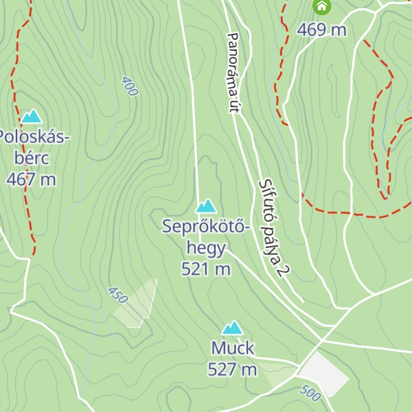 Map of Seprőkötő-hegy