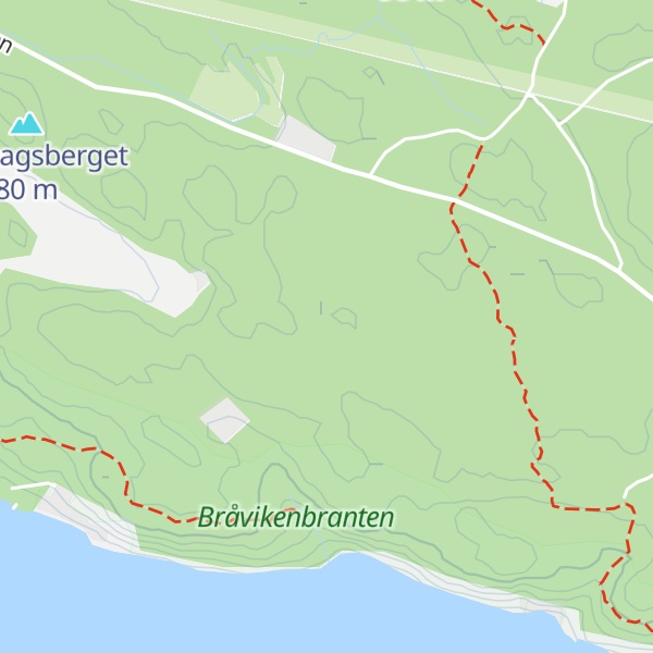 Map of Gråberget