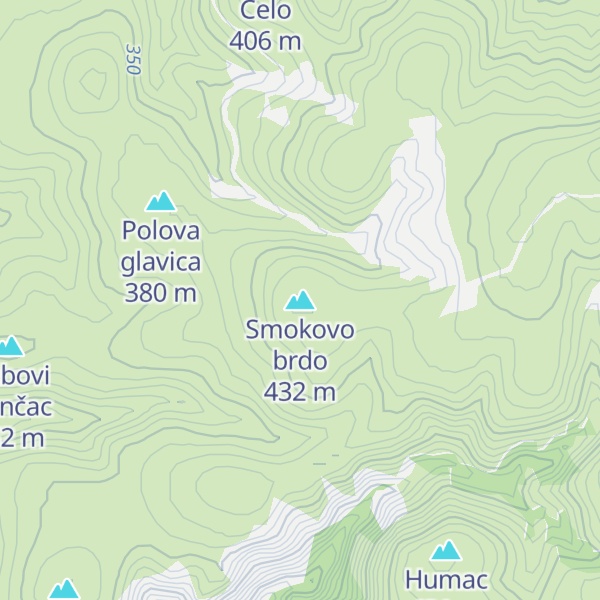 Map of Smokovo brdo