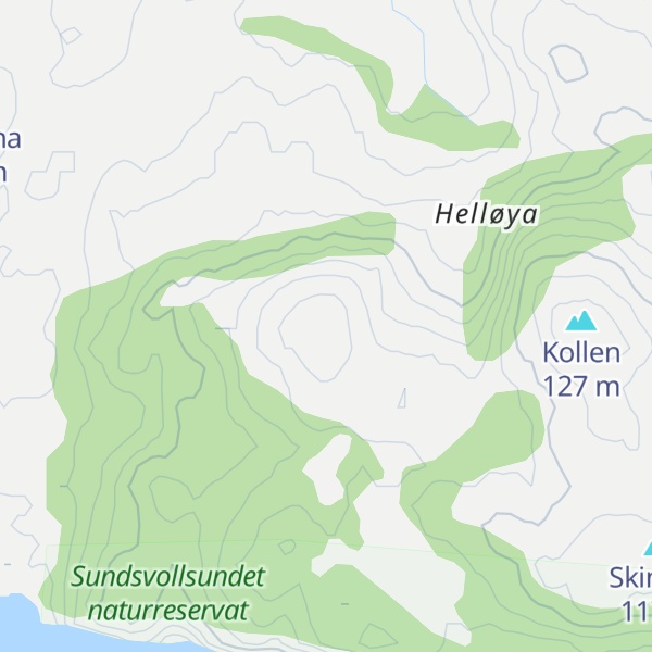 Map of Nonshågen