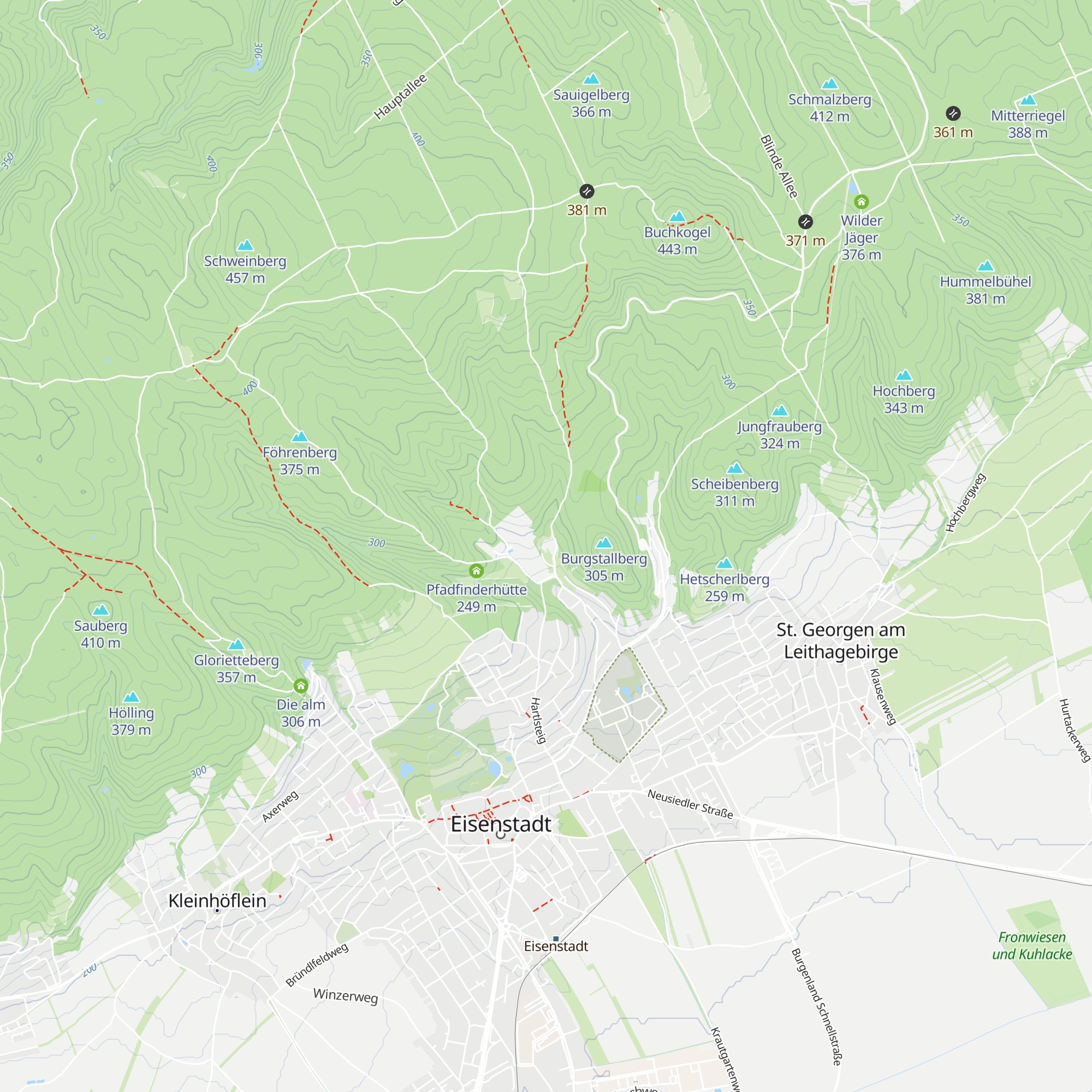 ORF-Landesstudio Burgenland map