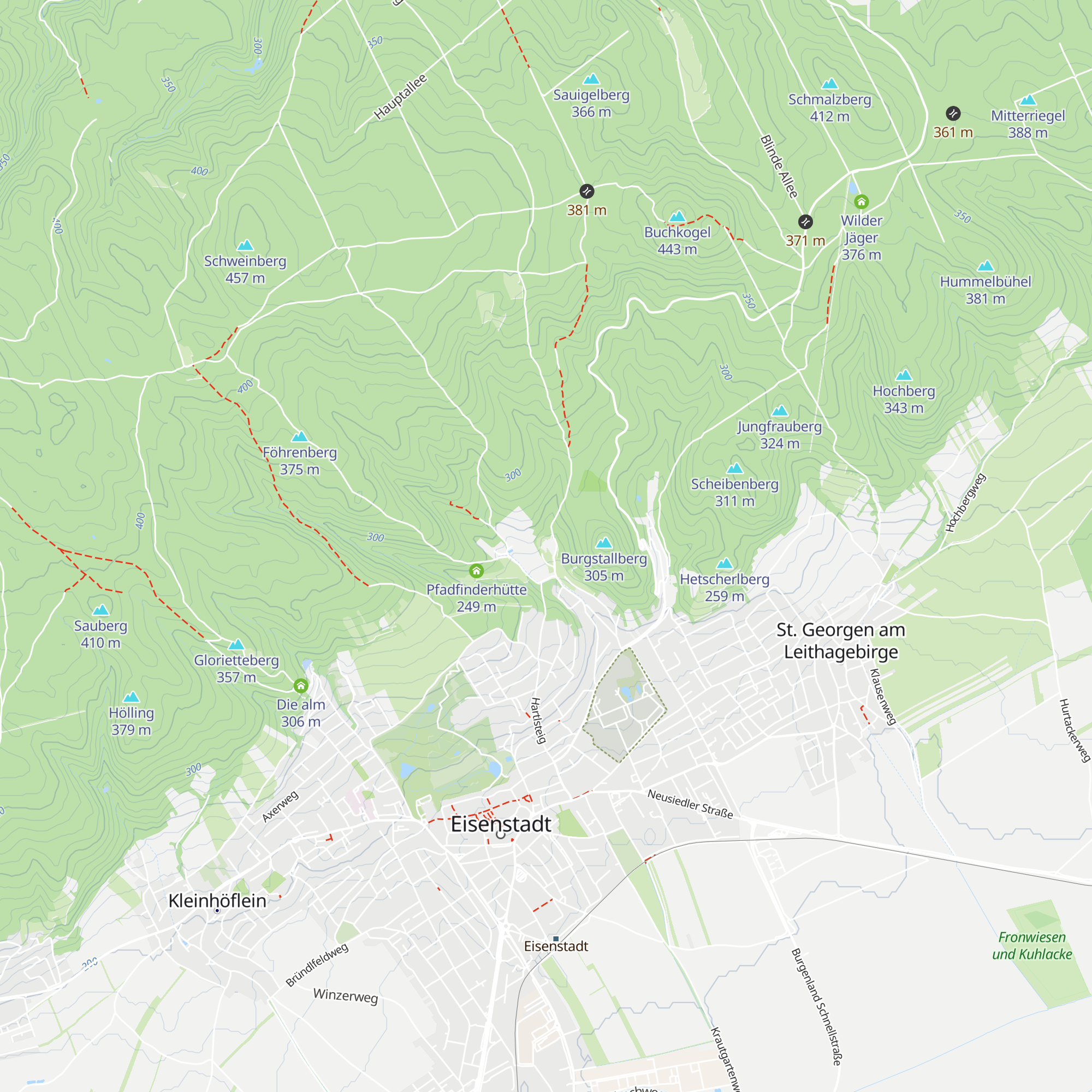 ORF-Landesstudio Burgenland map