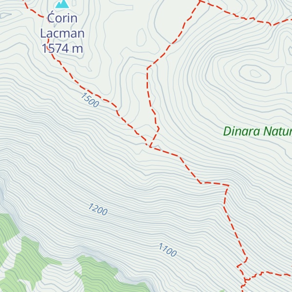 Map of Debelašnica