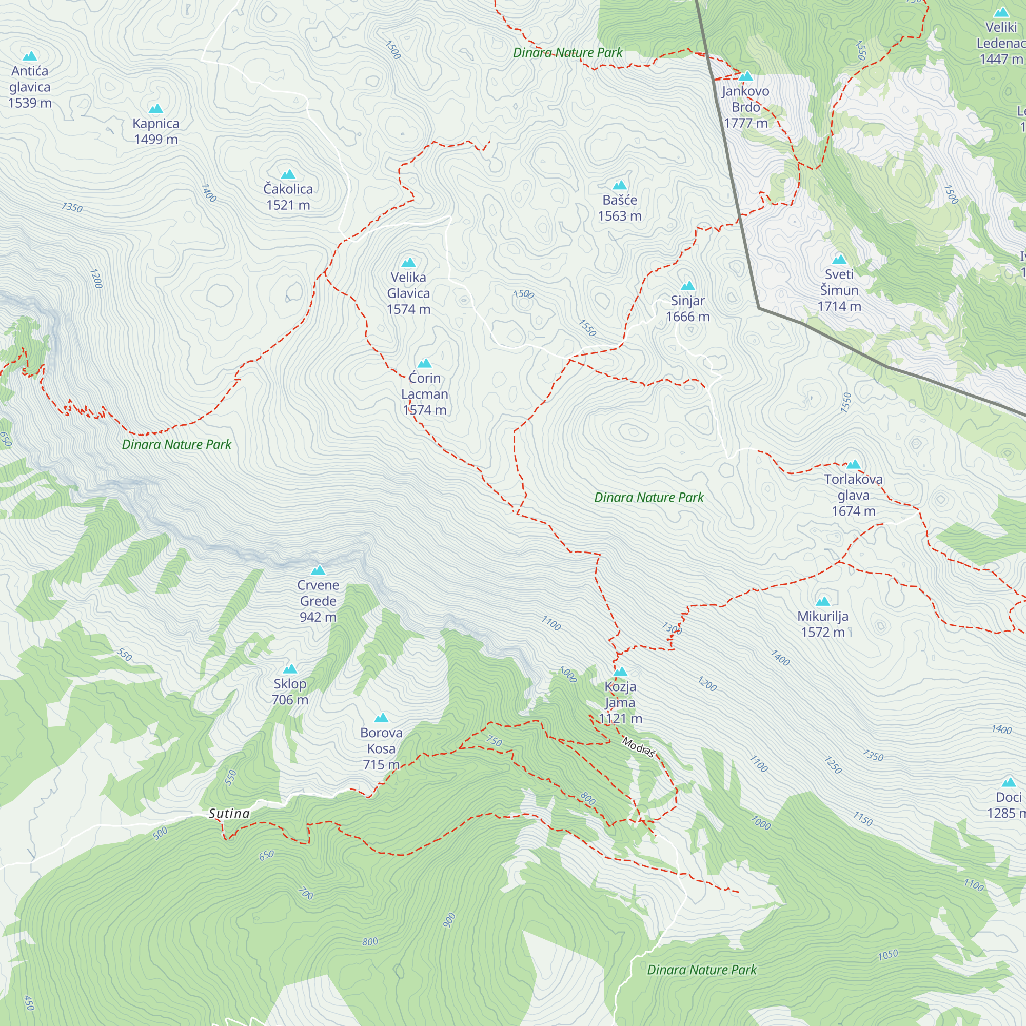 Debelašnica map