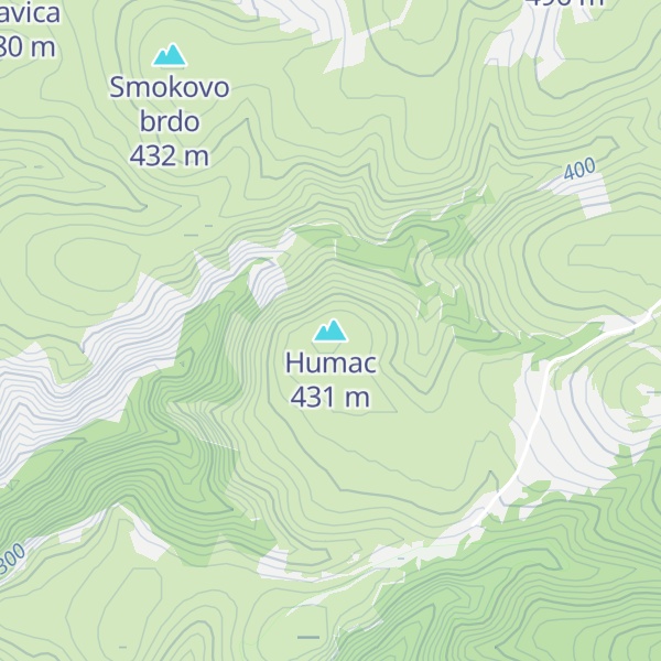 Map of Humac