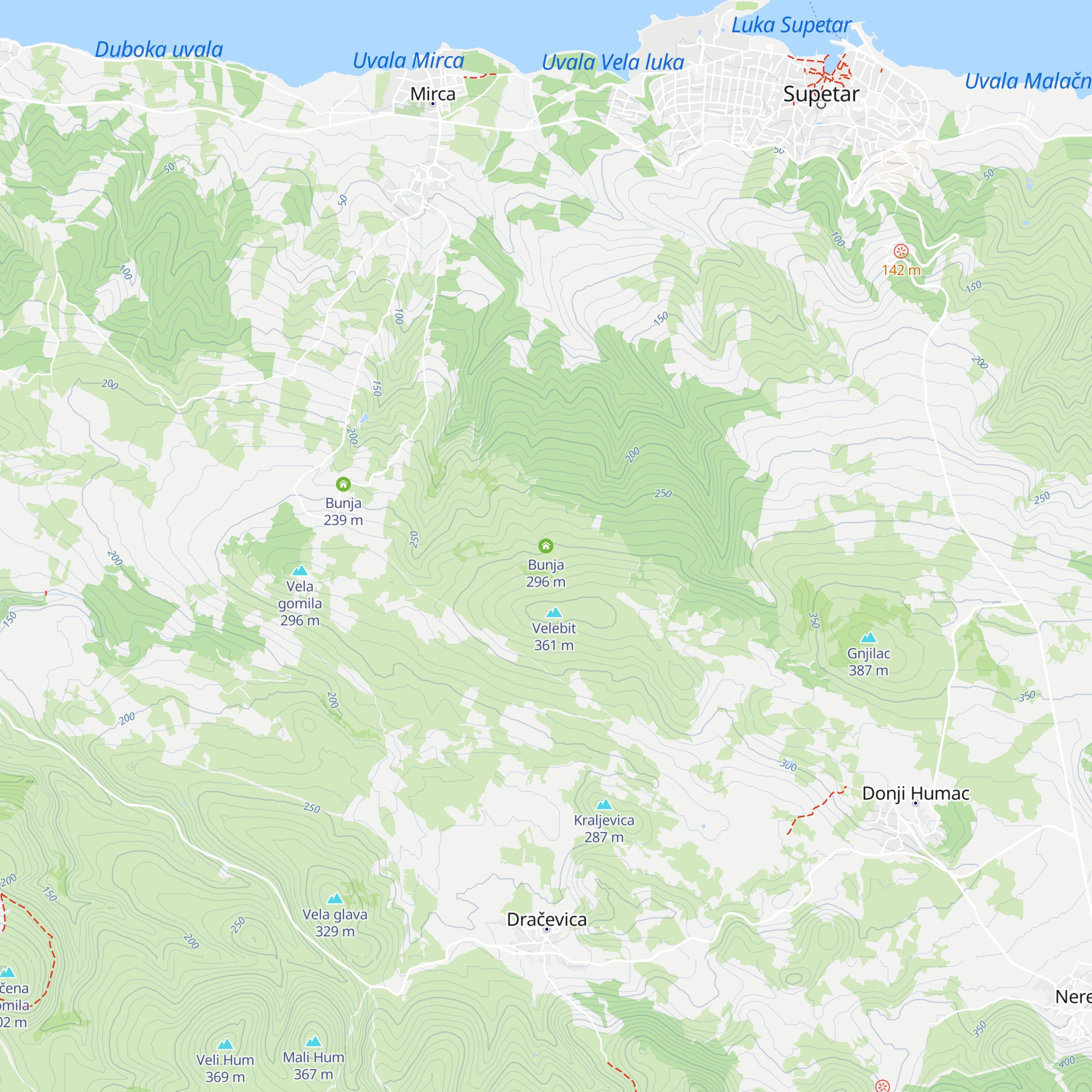 Bunja map