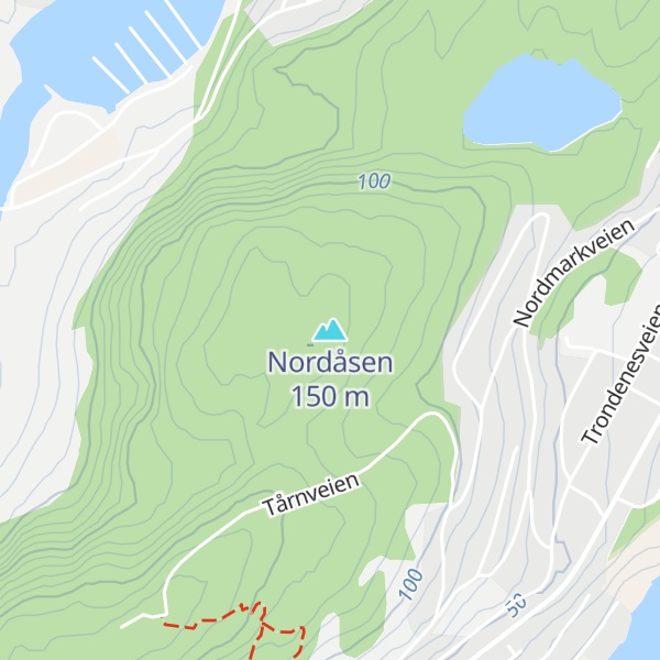 Map of Nordåsen