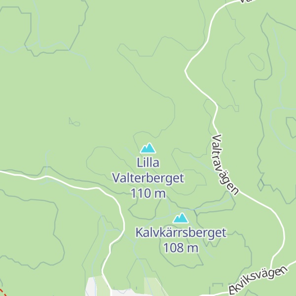 Map of Lilla Valterberget