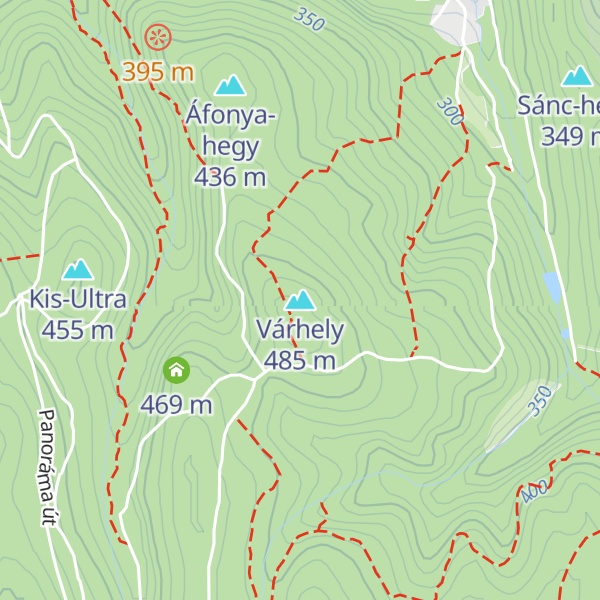 Map of Várhely