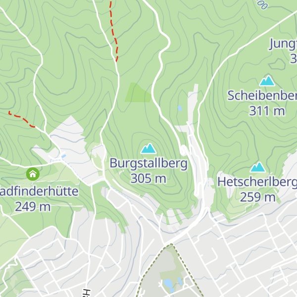 Map of Burgstallberg