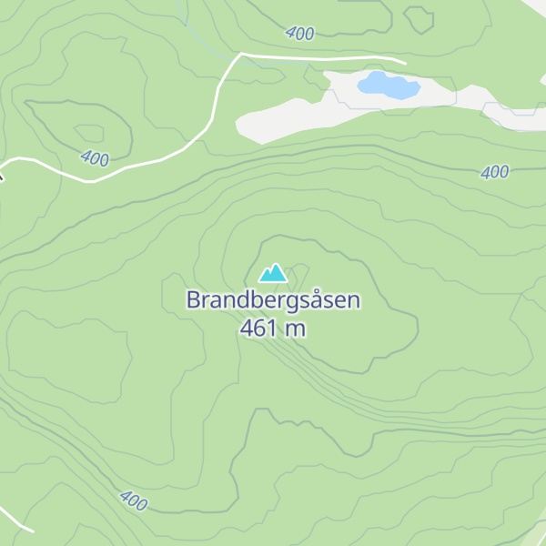 Map of Brandbergsåsen