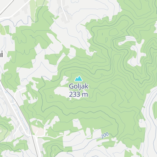 Map of Goljak