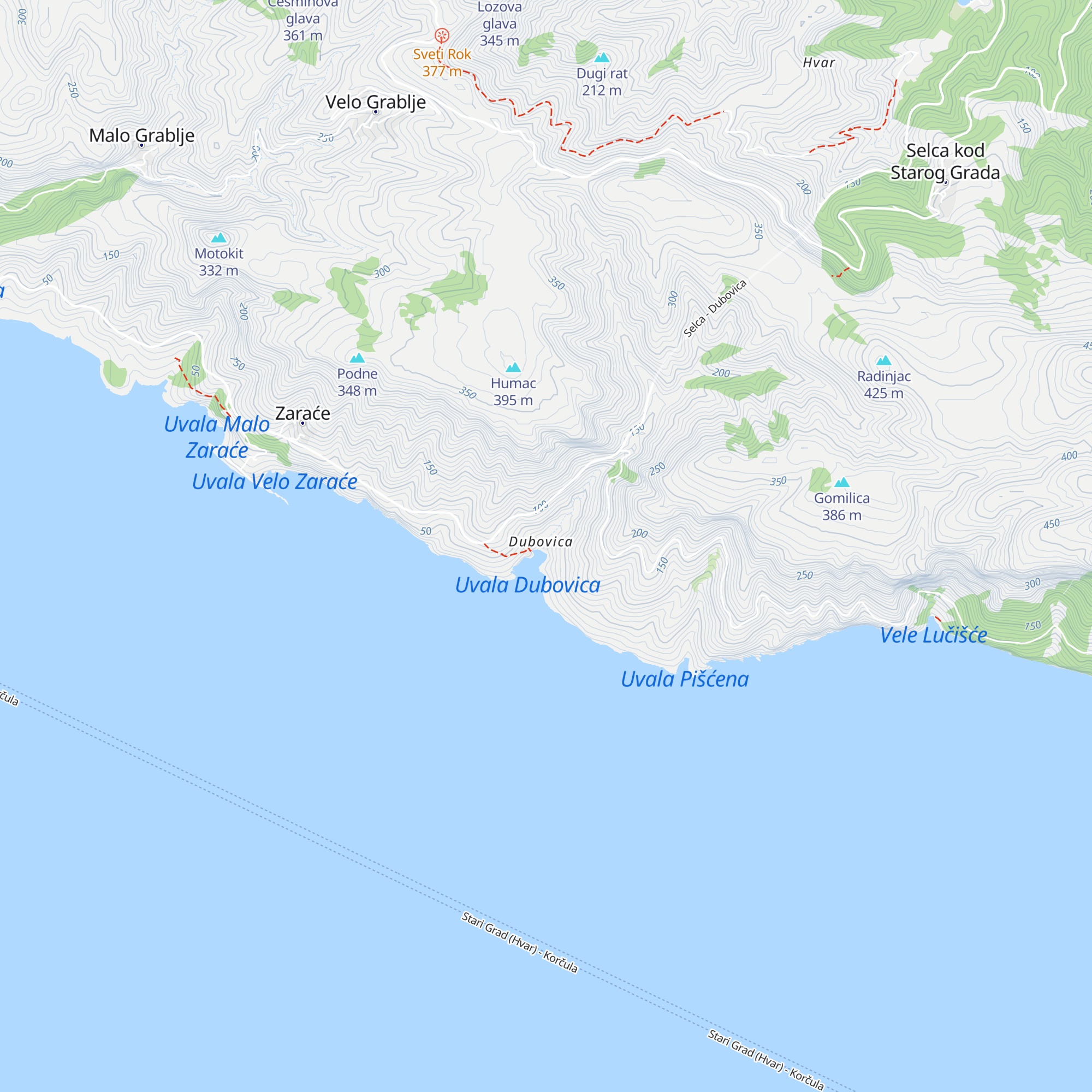 Villa Benedeta map