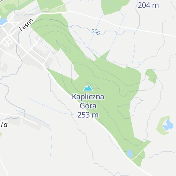 Map of Kapliczna Góra