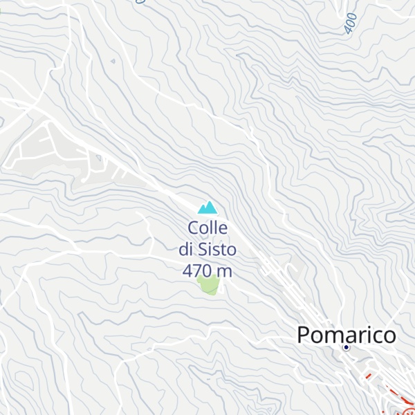 Map of Colle di Sisto