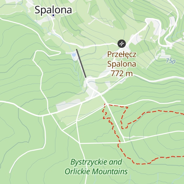 Map of Schronisko PTTK Jagodna