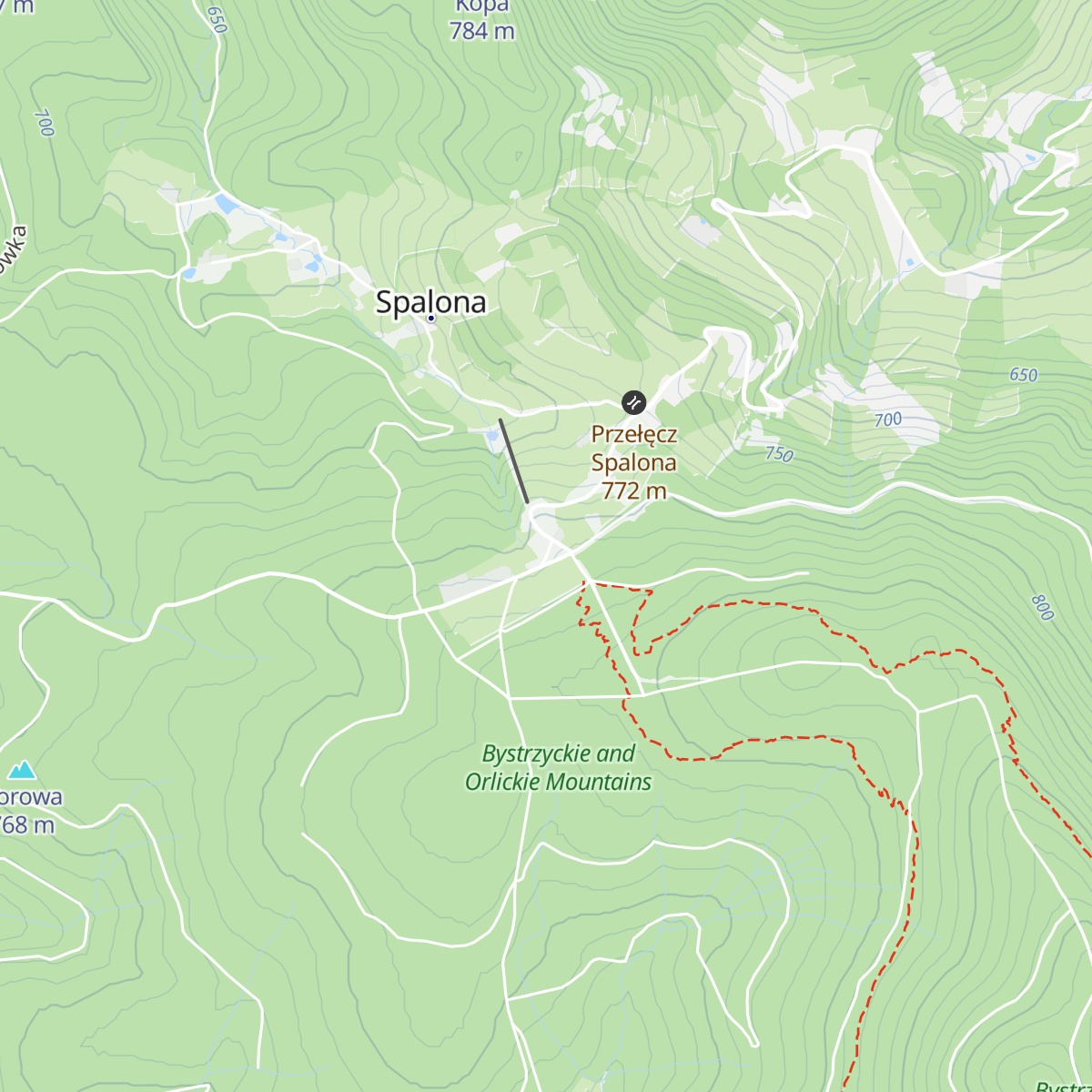 Schronisko PTTK Jagodna map