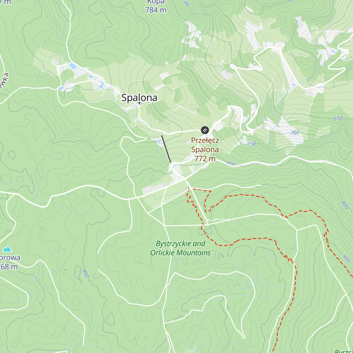 Schronisko PTTK Jagodna map