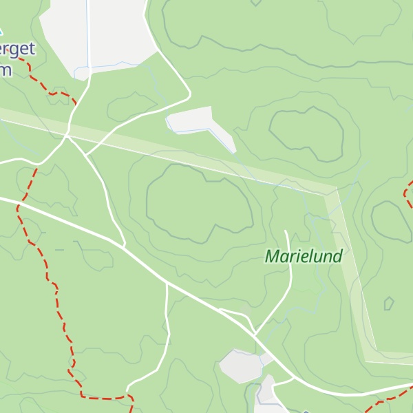 Map of Klämbergen
