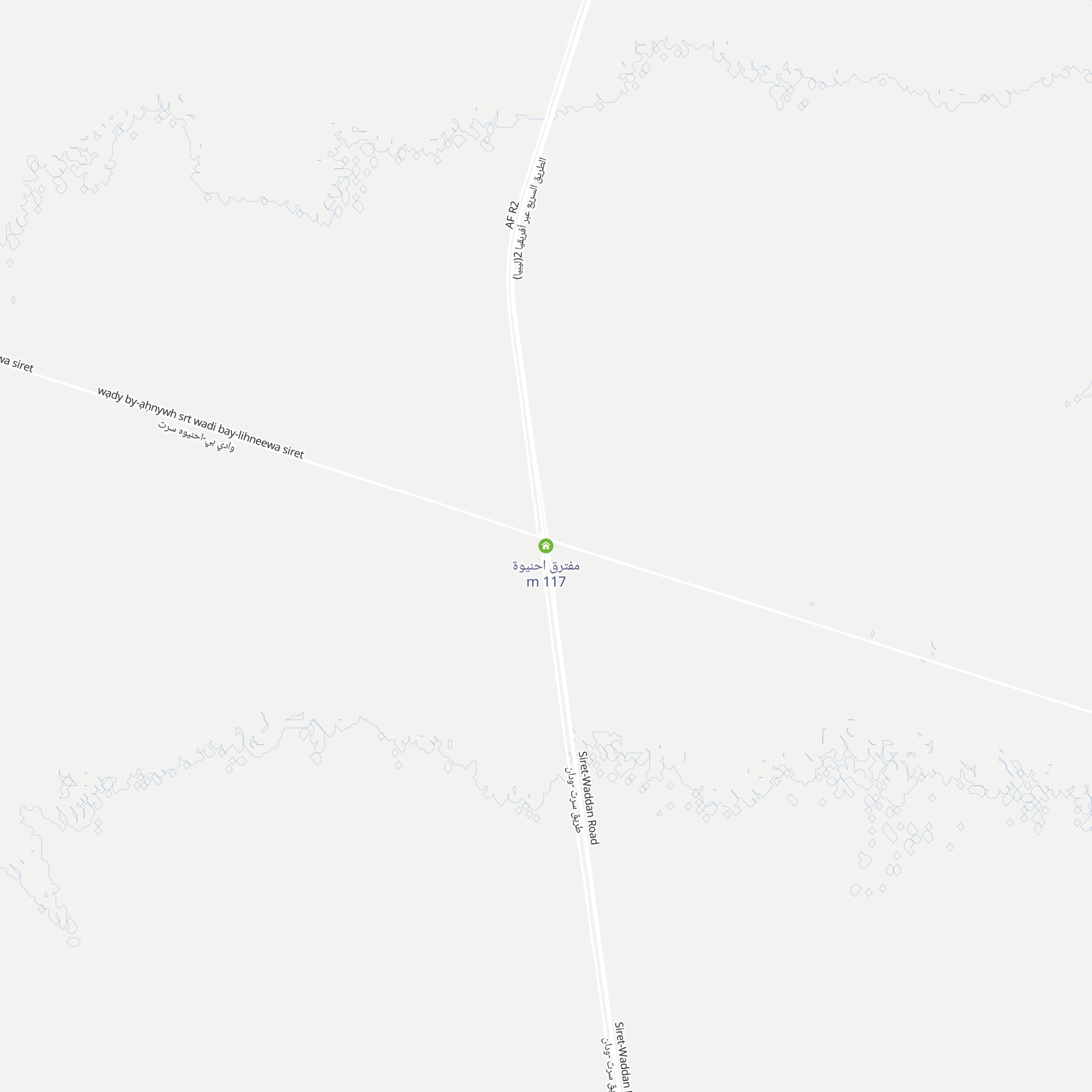 مفترق احنيوة map