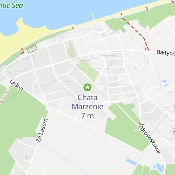 Map of Chata Marzenie
