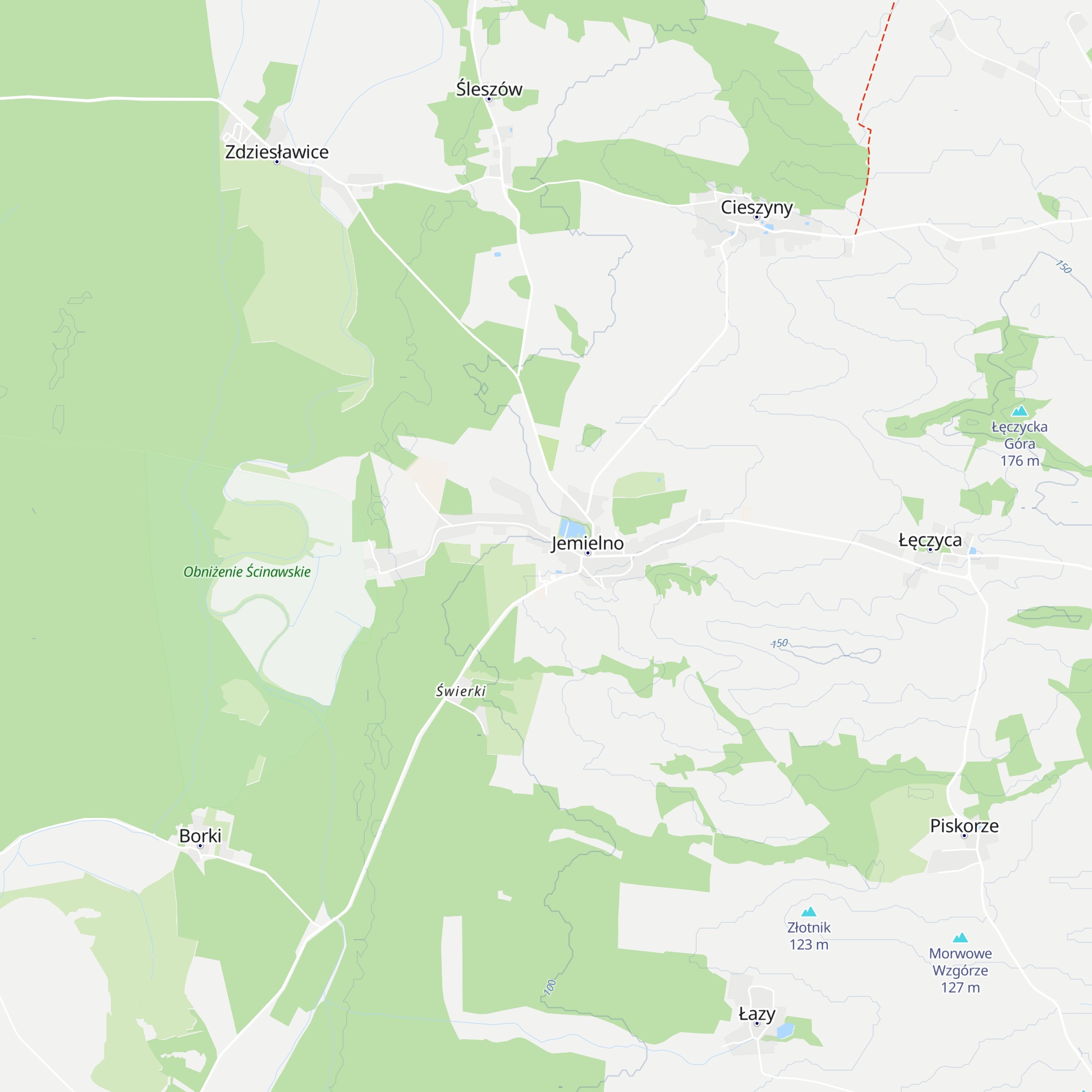 Schronisko Pod Lipami map