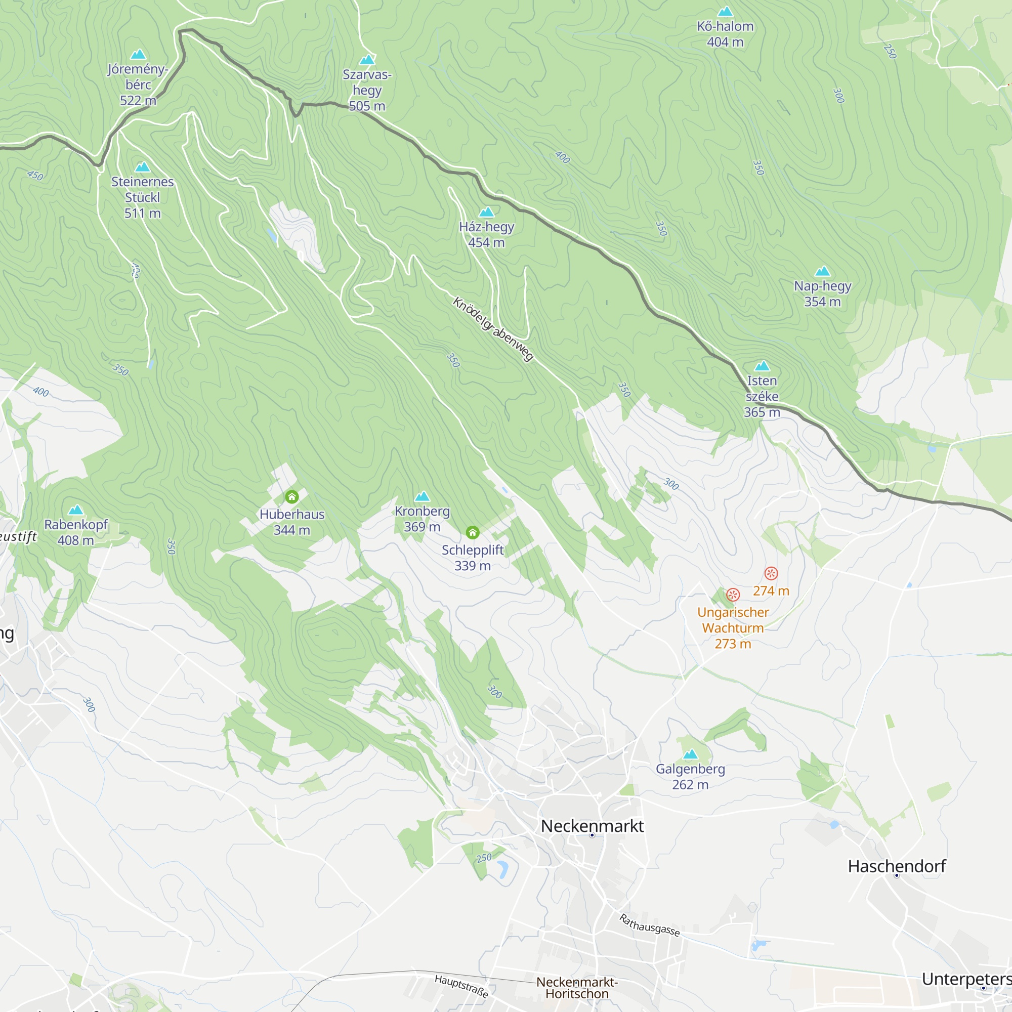 Schihütte map