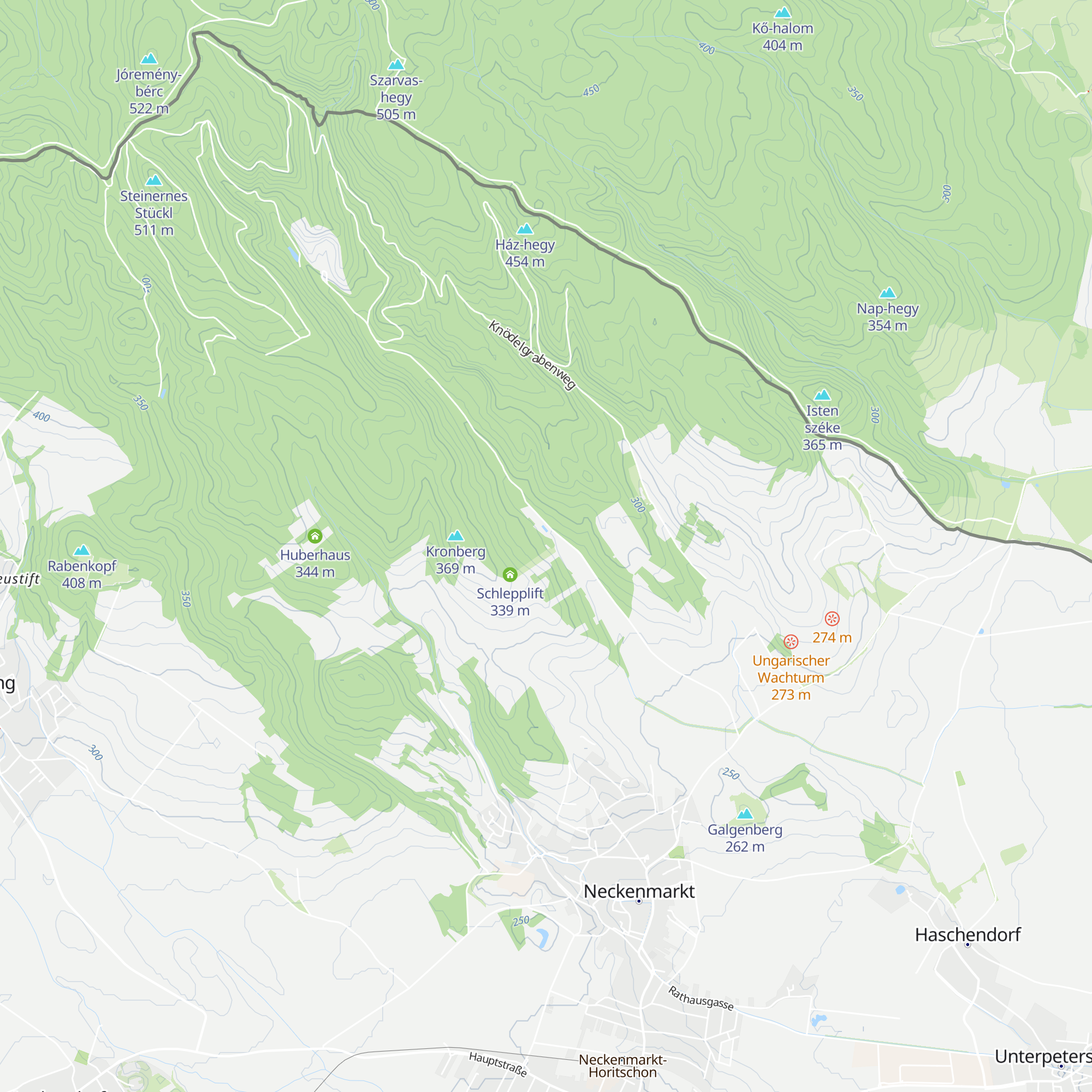 Schihütte map