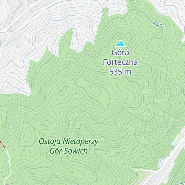 Map of Zameczna