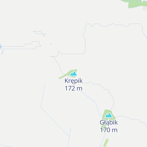 Map of Krępik