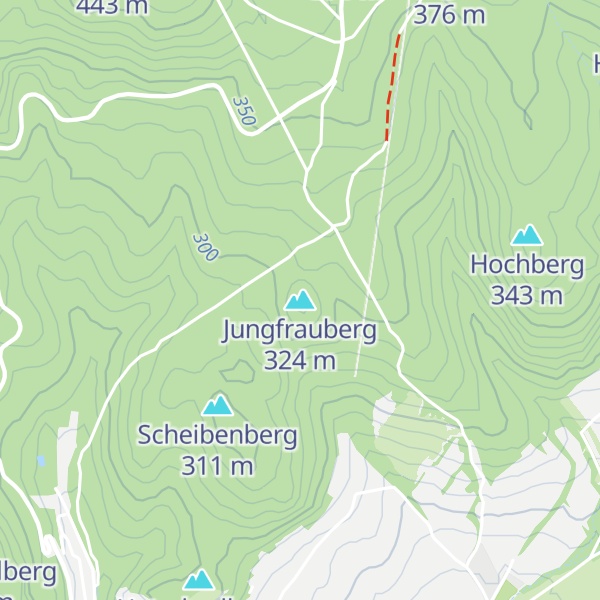 Map of Jungfrauberg